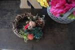 SALVIA.リース展~GARDEN~ミニリースのワークショップ